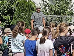 Der Kleintierzuchtverein hat für die Kinder im Ferienprogramm seine Türen geöffnet