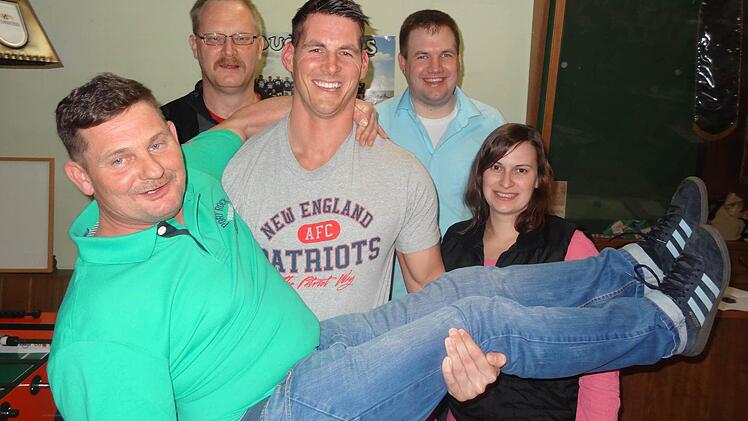 Ein starkes Team - der neu gewählte Vorstand Ralph Rudolph, Chris Karg, Axel Ehliger, Oliver Hebling und Stefanie Rügamer . Fotos: Elli Stühler