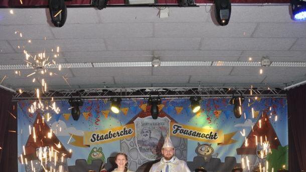 Beim Büttenabend in Steinberg. Foto: Heike Schülein