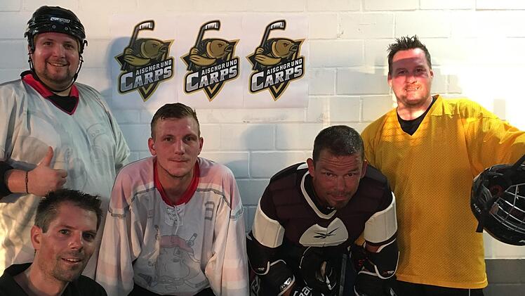 Unser Bild zeigt einen Teil der Aischgrund Carps nach dem Sommertraining (von links, oben): Dominik Tscheuschner, Sebastian Sellerer, Tobias Bomba, Marc Felber und (links, unten) Matthias Stiller. Foto: privat