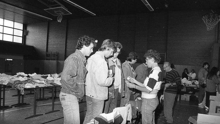 Impressionen von der Erstaufnahme. Foto: Angelika Braun