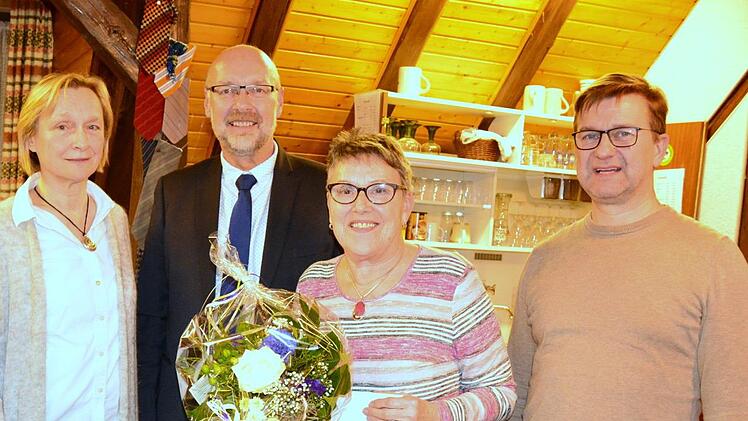 Dorothea Heuer-Kretschmer, Georg Schmitt, Waltraud Hassa und Oliver Deininger.