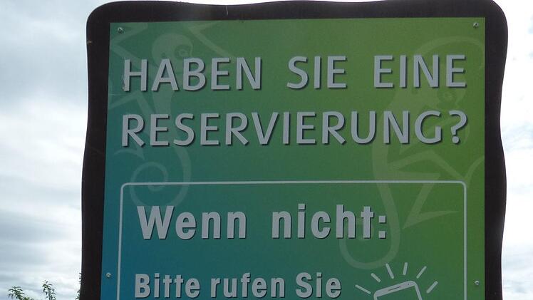 Auch im Kletterwald Pottenstein braucht es eine Reservierung. Das Telefon klingelt ständig.