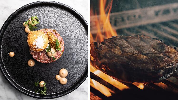 Neben vielf&auml;ltigen Pasta-Gerichten kannst du dich im Henrii auch &uuml;ber gegrilltes Essen freuen, wie beispielsweise das Beef Tatar.