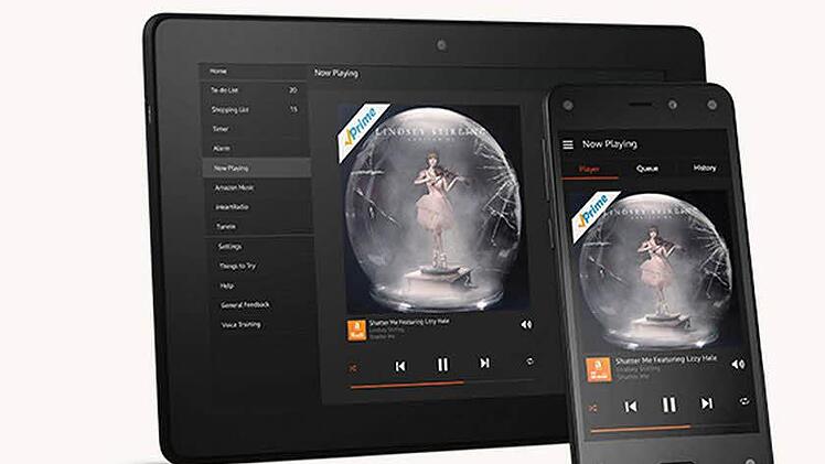 Über eine App kann Alexa Amazon Echo und mobile Endgeräte wie Tablets und Smartphones per Sprachsteuerung verknüpfen. Screenshot: http://www.amazon.com/echo