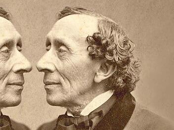 Hans Christian Andersen 1869. Bild: Thora Hallager/Andreas Ulich