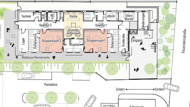 Architektenentwurf Bahl & Bahl Repro: FT