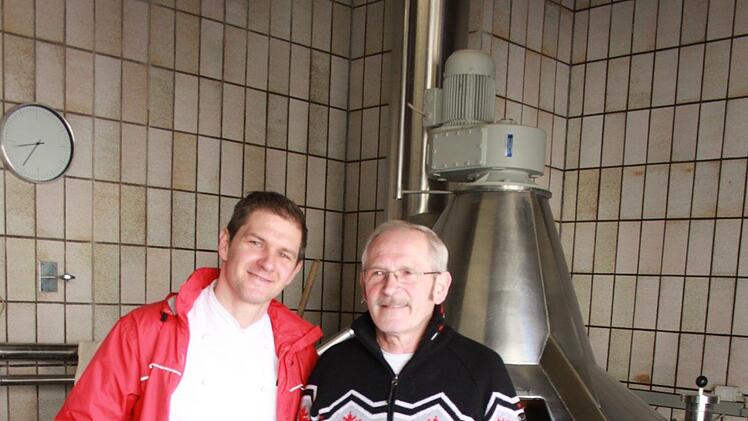 Klein aber oho: Thomas und Alois Rittmayer in ihrer Brauerei.