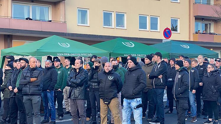 Mehrere Demonstrationen in Wunsiedel