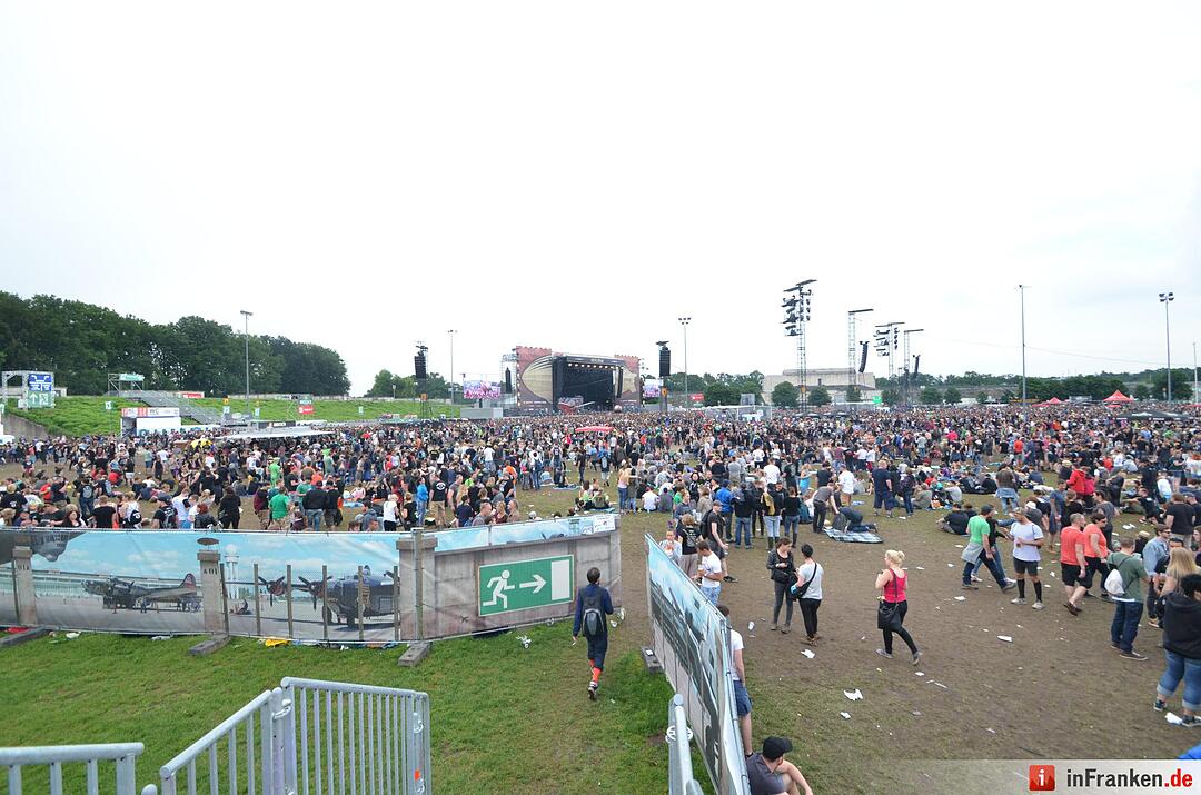 Rock im Park 2016 - Stimmung am Sonntagnachmittag
