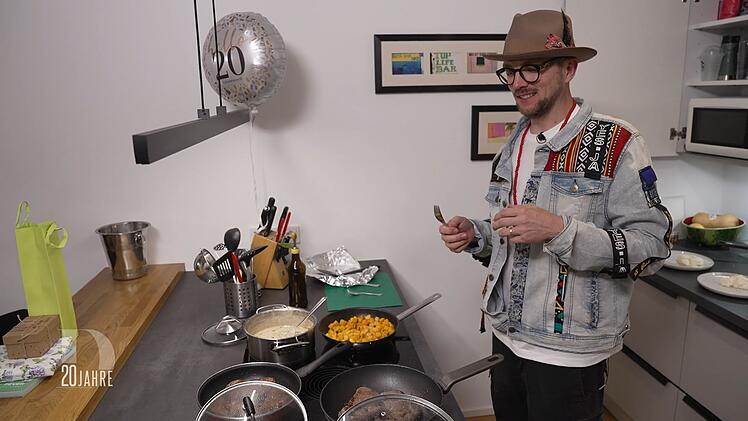 Der Tipp vom Profi, das Fleisch zart vorzugaren und dann in der Pfanne zu braten, &uuml;berzeugt Ees nicht.