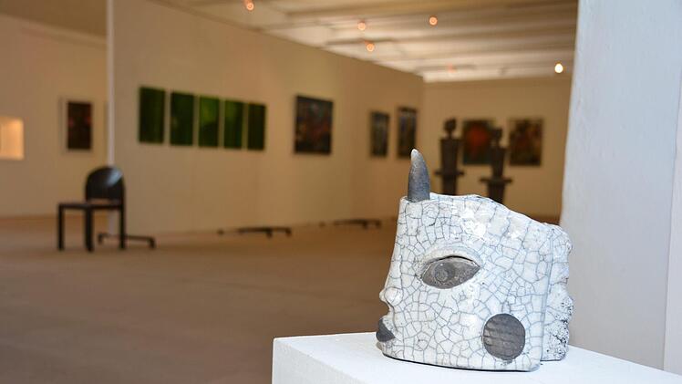 Impressionen von der Ausstellung des Bundes Fränkischer Künstler auf der Plassenburg  Foto: Dagmar Besand