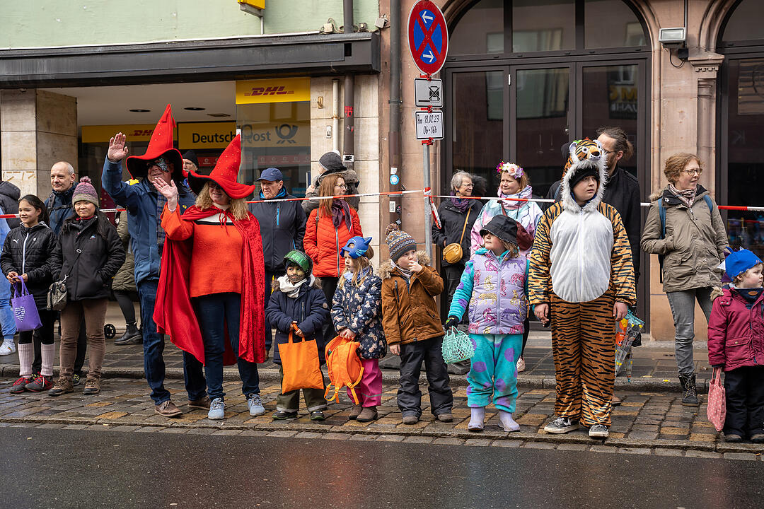 Der traditionelle Umzug zog ca. 70.000 Faschingsfreunde an.