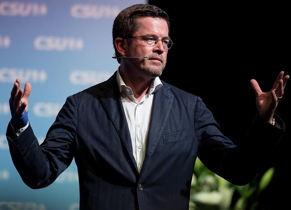 Wahlkampf der CSU - Karl-Theodor zu Guttenberg in Kulmbach