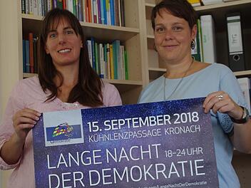 Sabine Nachtrab (l.) und Eva Wicklein. Foto: Marco Meißner