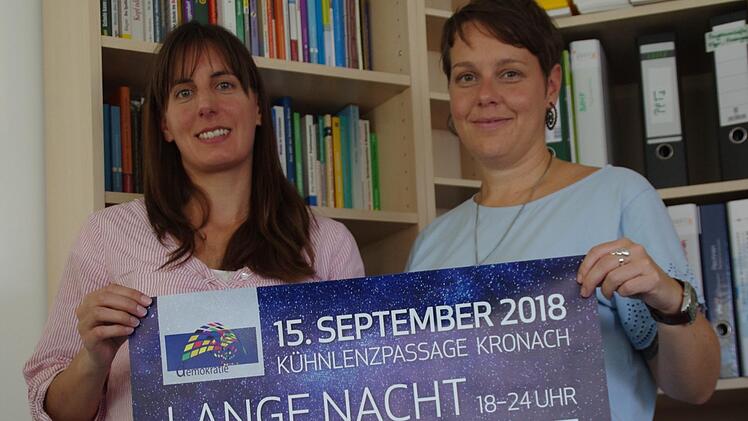 Sabine Nachtrab (l.) und Eva Wicklein. Foto: Marco Meißner