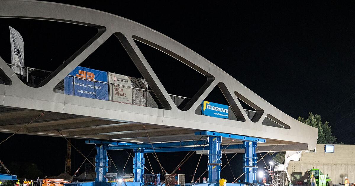 A70 near Hallstadt: Opening of new motorway bridge delayed