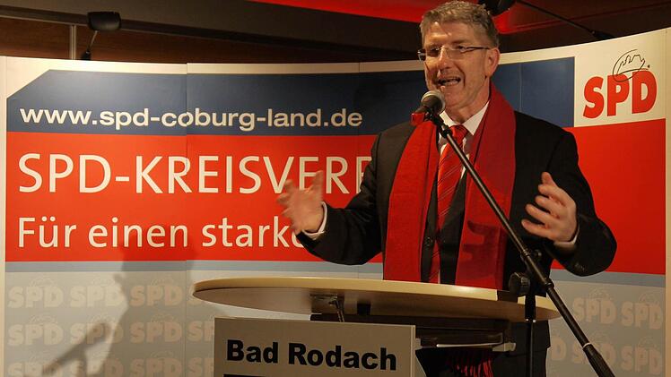 Michael Busch am Rednerpult