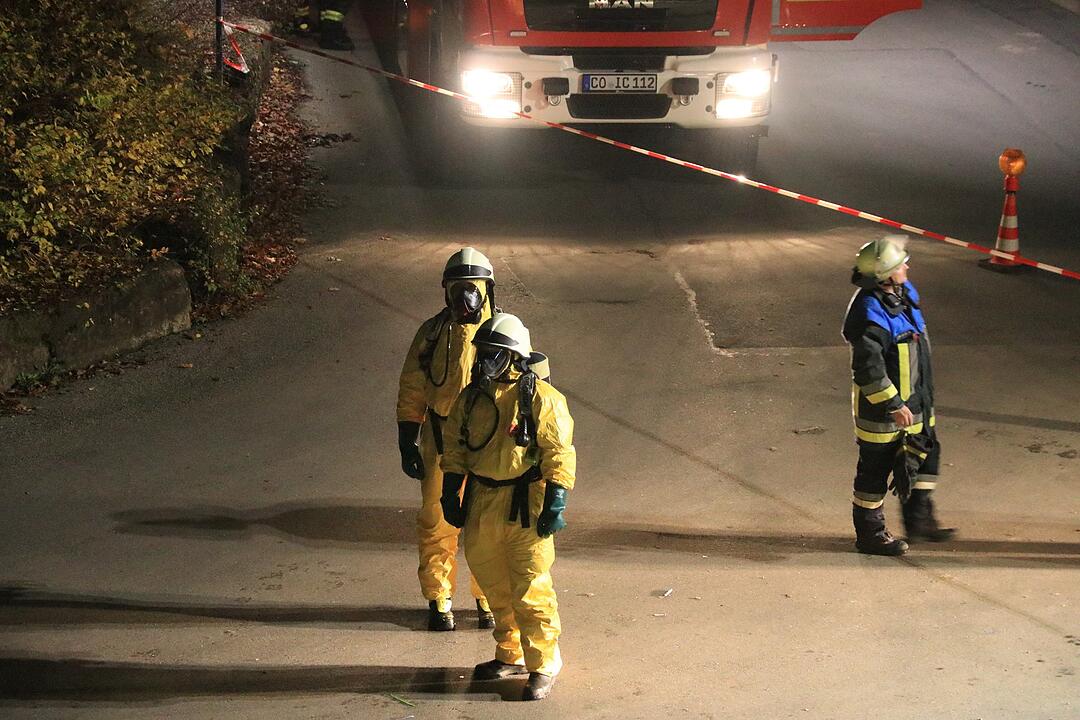 Rödental: Großbrand in Recycling-Betrieb