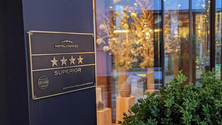 Vier Sterne Superior - eine Auszeichnung, die nicht viele Hotels im Landkreis tragen.