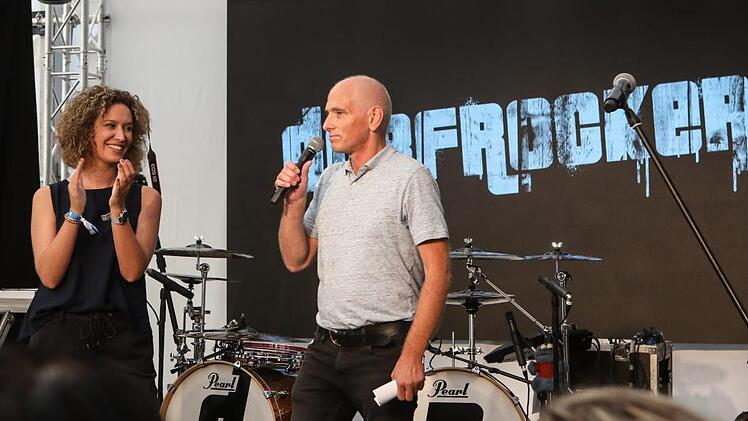 Wolfgang Heyer beim Benefizkonzert am 30. September in Bamberg. Foto: Barbara Herbst