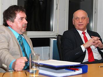 Thomas Steinlein (links) und Hermann Anselstetter. Foto: Katrin Geyer