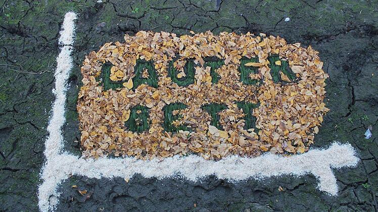 "Lauter-Bett" - im Bachbett der Lauter Foto: Hubert Kolling