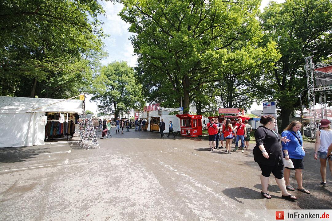 Rock im Park 2016 - Stimmung am Sonntagmorgen