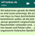 Aktuell kursiert ein Kettenbrief auf "WhatsApp". inFranken.de verrät, was es mit  der Warnung vor dem Kontakt Tobias Mathis auf sich hat.  Screenshot: inFranken.de