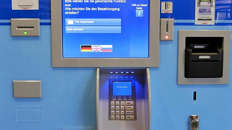 Der neue Bezahlautomat im Kreishaus ist benutzerfreundlicher als sein Vorg&auml;nger und bietet nutzerfreundliche Funktionen.