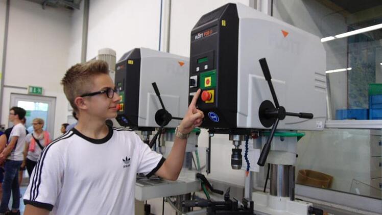 Patrick würde gern ein Praktikum machen.   Foto: Petra Malbrich