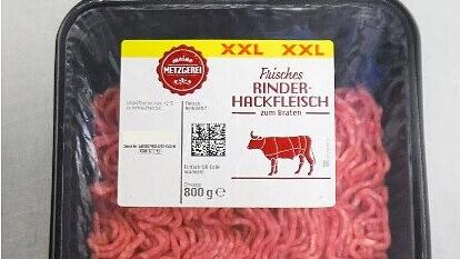 Wurde bei Aldi Nord verkauft: Rinderhackfleisch der WestfalenLand Fleischwaren GmbH wird aktuell zurückgerufen