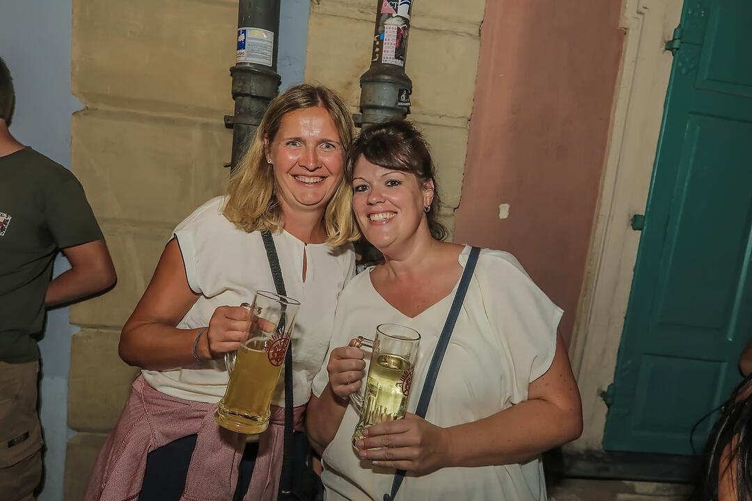 Endlich wieder Partystimmung im Sandgebiet