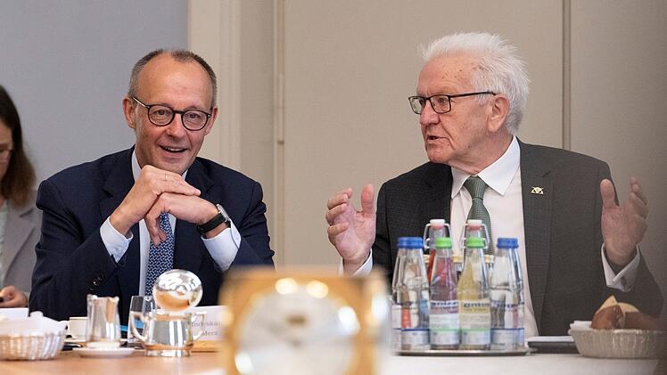 Bundeskanzler Merz - Antrittsbesuch in Baden-W&uuml;rttemberg