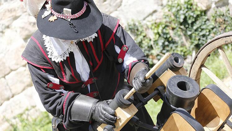 Kronach feierte sich und seine Geschichte beim Historischen Stadtspektakel. Foto: Matthias Hoch