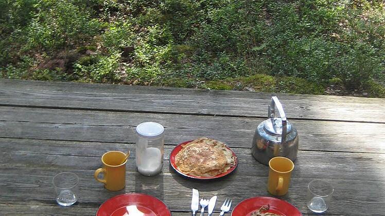 Urlaub am Sommerhäuschen. Foto: Suvi Leitner