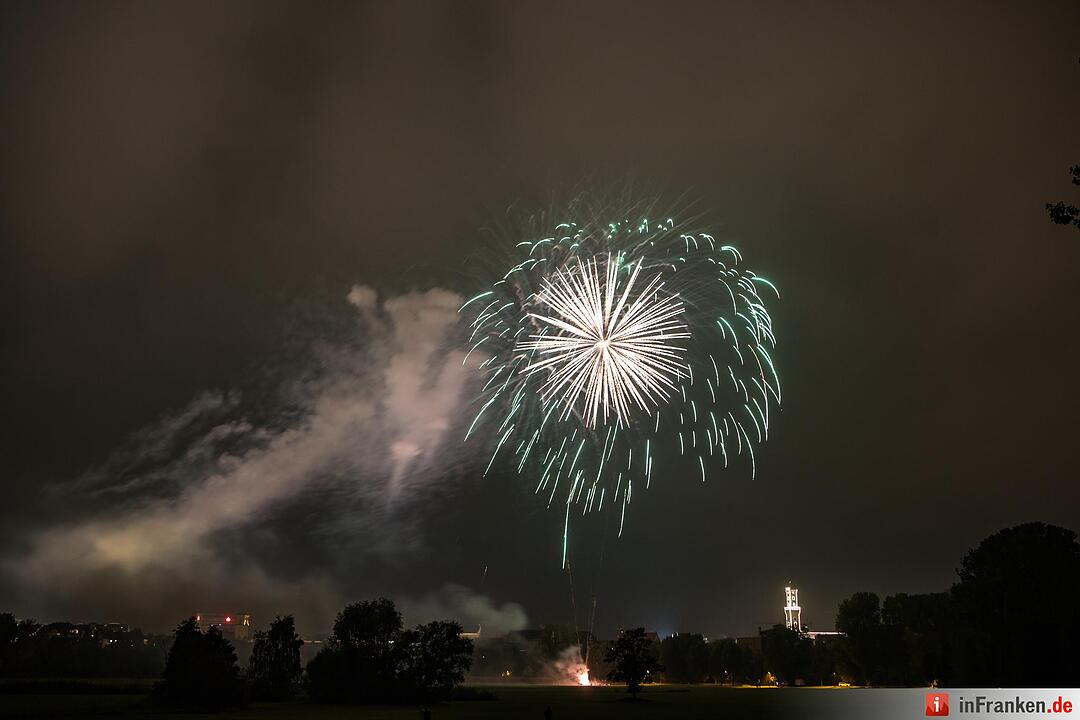Abschlussfeuerwerk Michaelis Kirchweih 2015