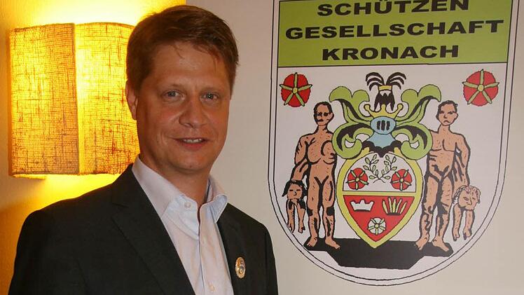 Der neue Schützenmeister Frank Jungkunz