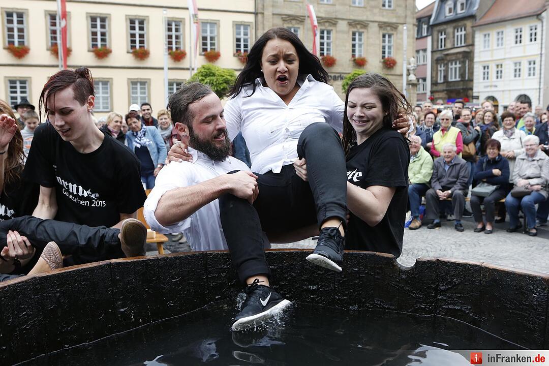 Gautschfeier 2015 der Mediengruppe Oberfranken in Bamberg