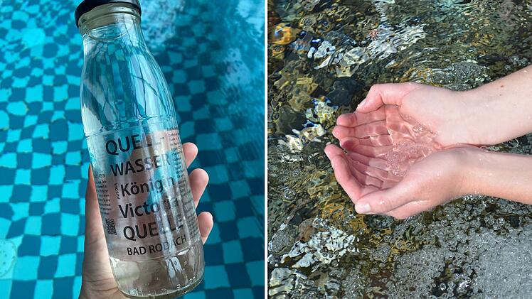 Jung, kraftvoll, rein: Das Quellwasser aus der Königin Victoria Quelle Bad Rodach