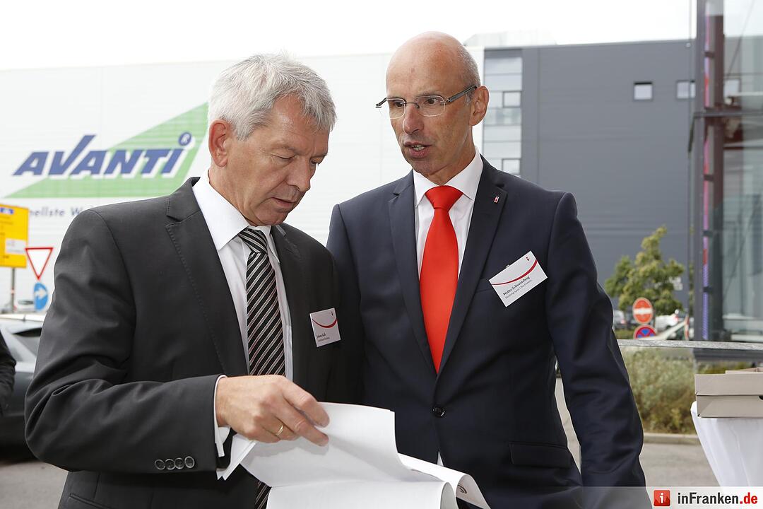 Das neue Druckzentrum der Mediengruppe Oberfranken wurde eröffnet