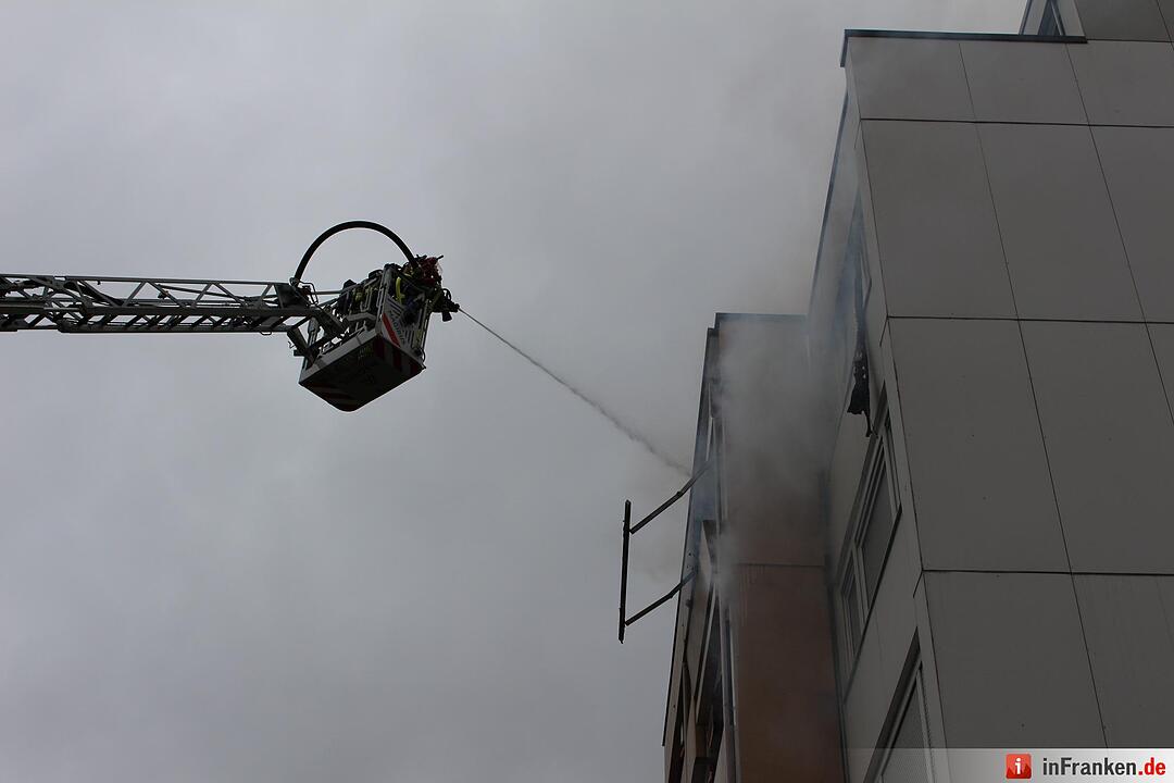 Fürth: Wohnungsbrand in der Südstadt
