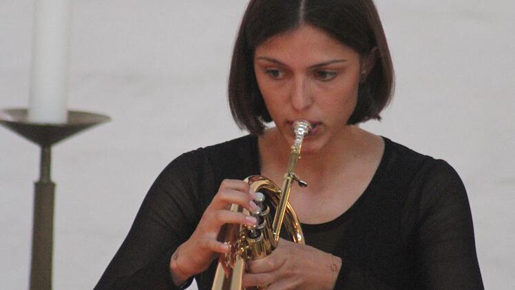 Luise Heckels Auftritt in der Kreuzkirche war absolut professionell. Foto: Sonny Adam