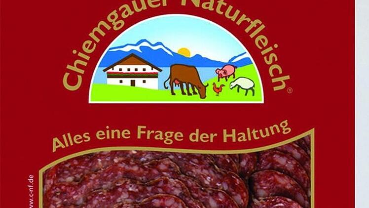 Rindersalami, geschnitten & Edelsalami, kleine Stange. Diese Produkte werden aktuell zur&uuml;ckgerufen. Foto: Chiemgauer Naturfleisch GmbH/obs