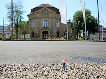 Die optische Aufwertung des Theaterplatzes in Bad Kissingen ist eines von vier Projekten, mit denen sich die Stadt auf ein Förderprogramm beworben hat.