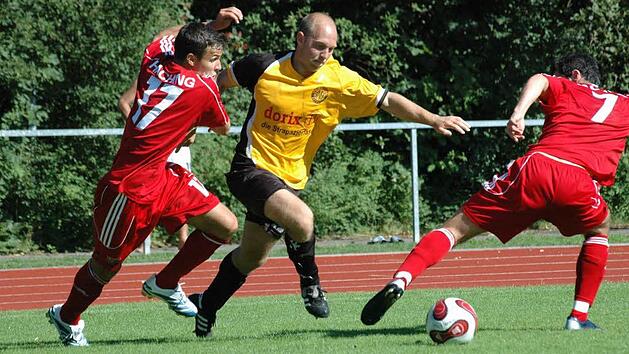 F. Wurster (Mitte) Foto: A. Bär