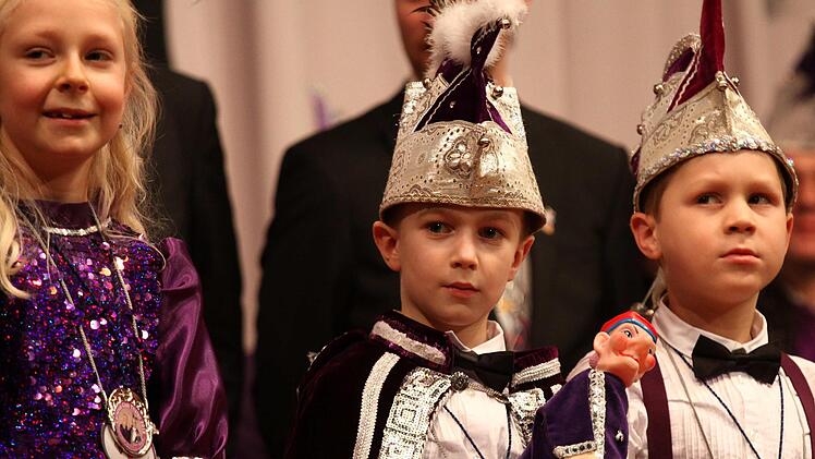 Kinderprinzenpaar Ole und Sarah aus Thalau. Foto: Thomas Dill