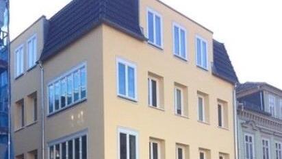 Das Haus Albertsplatz 4 von der Seite gesehen.Foto: Thom Roessler