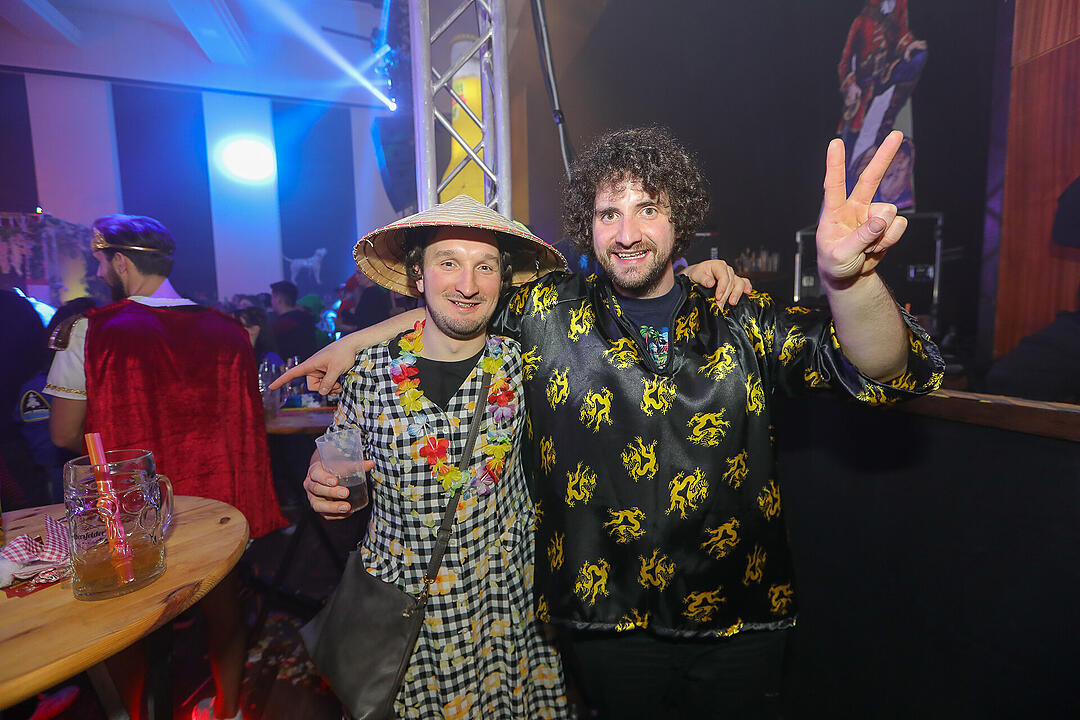 Beste Partystimmung in der Stadthalle