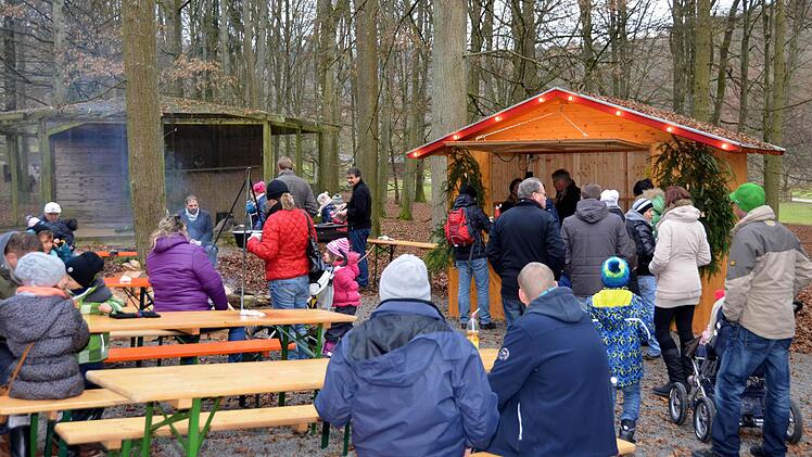 Nikolaus-Besuch im Klaushof Foto: Peter Rauch